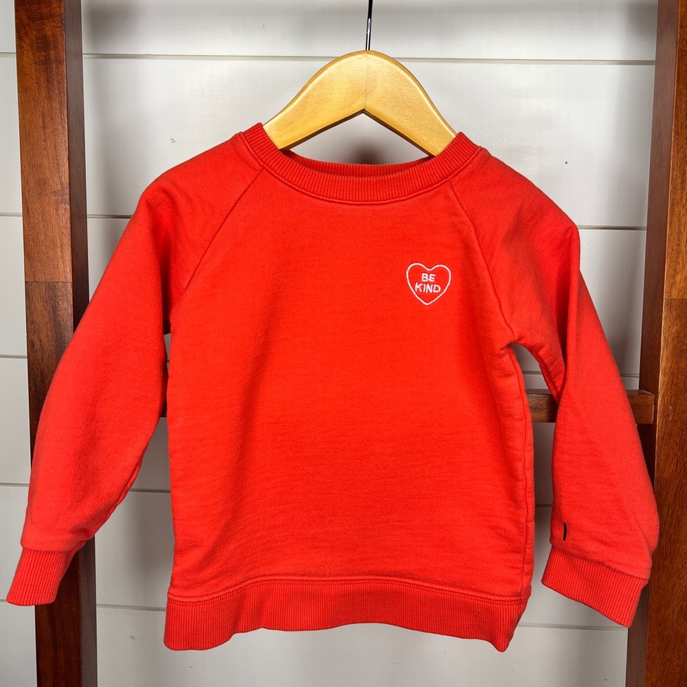 12 | 12: 'Be Kind' Heart Sweatshirt